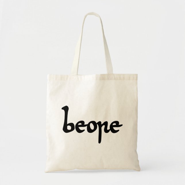 Bolso De Tela Bebida inglesa antigua (Frente)