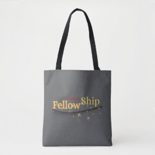 Bolso De Tela Beca (Actos 2: 42) ToteBag