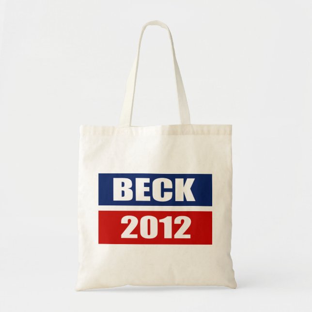BOLSO DE TELA BECK 2012 (Frente)
