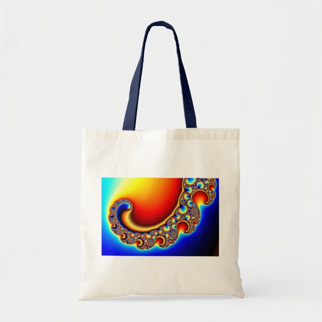 Bolso De Tela Beckoning - Fractal (Frente)