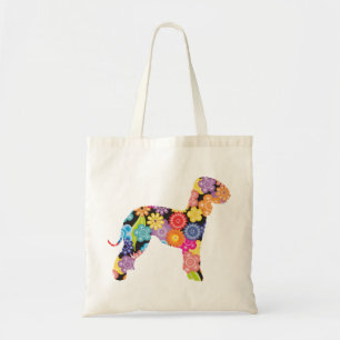 Bolso De Tela Bedlington Terrier