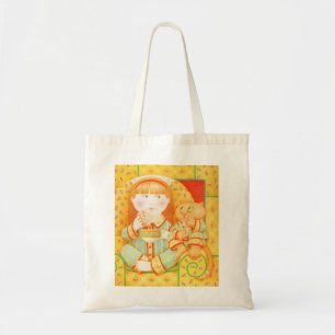 Bolso De Tela BEDTIME SNACK Presupuesto Tote Bag