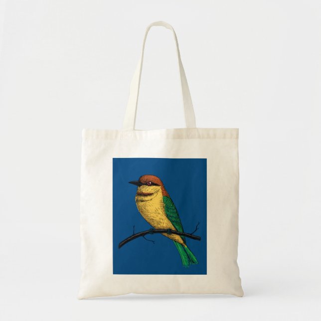 Bolso De Tela Bee eater (Frente)