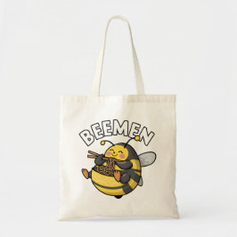 Bolso De Tela Bee Eating Ramen = BEEMEN