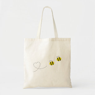 Bolso De Tela Bee in Love