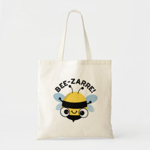 Bolso De Tela Bee-zarre Funny Bizarre Bee Pun