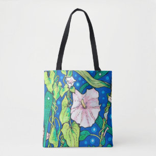 Bolso De Tela Beendweed Reed Summer Wildflowers Pintura Floral