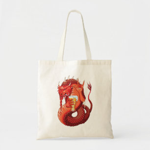 Bolso De Tela Beer Dragon