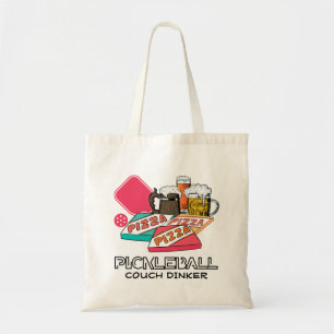 Bolso De Tela Beer Pizza Couch Dinker PICKLEBALL