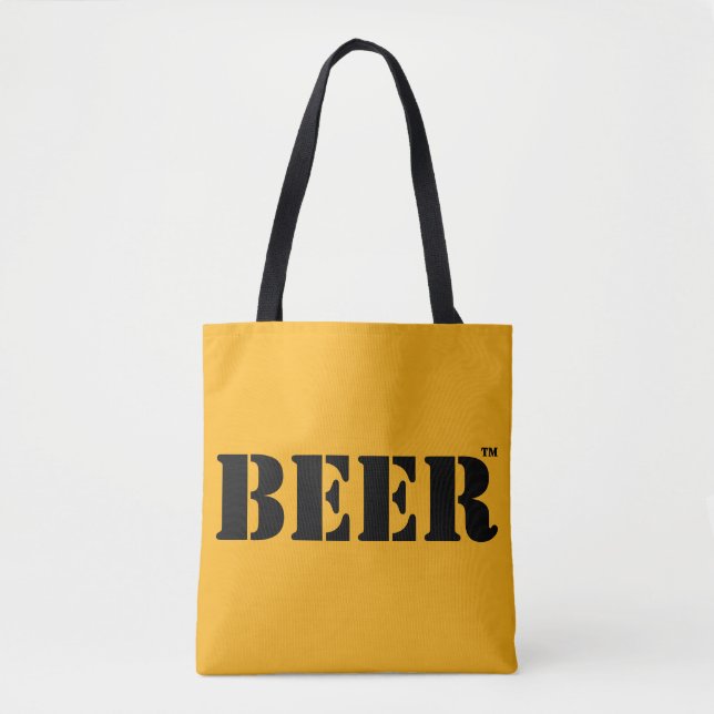 Bolso De Tela Beer Trademark Tote Bag (Anverso)
