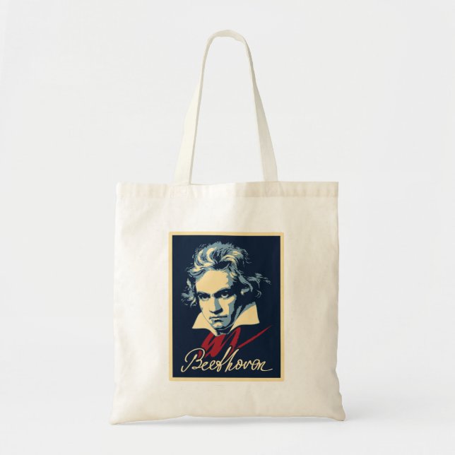 Bolso De Tela Beethoven (Frente)