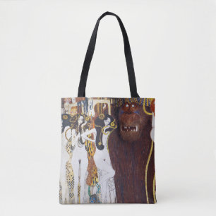 Bolso De Tela Beethoven Frieze (detalle), Gustav Klimt