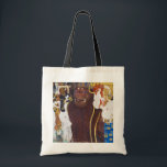Bolso De Tela Beethoven Frieze (detalle), Gustav Klimt<br><div class="desc">Gustav Klimt (14 de julio de 1862 - 6 de febrero de 1918) era un pintor simbolista austríaco y uno de los miembros más destacados del movimiento secesión de Viena. Klimt es conocido por sus pinturas, murales, bocetos y otros objetos artísticos. Además de sus obras figurativas, que incluyen alegorías y...</div>