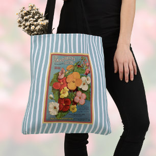 Bolso De Tela Begonias Florales Rosadas 1902 Paquete de Semillas