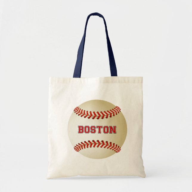 BOLSO DE TELA BÉISBOL DE BOSTON (Frente)