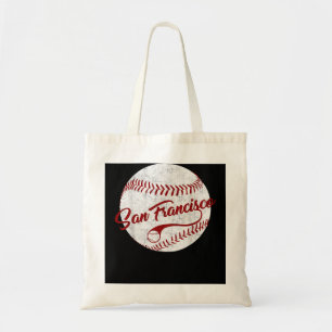 Bolso De Tela Béisbol San Francisco Vintage Giant Ball, National