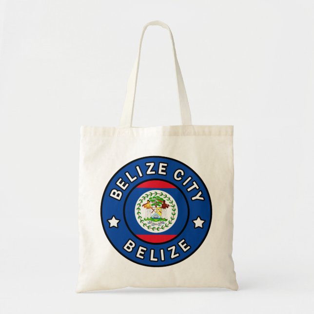 Bolso De Tela Belice City Belice (Frente)