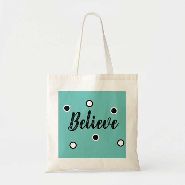 Bolso De Tela Believe (Frente)