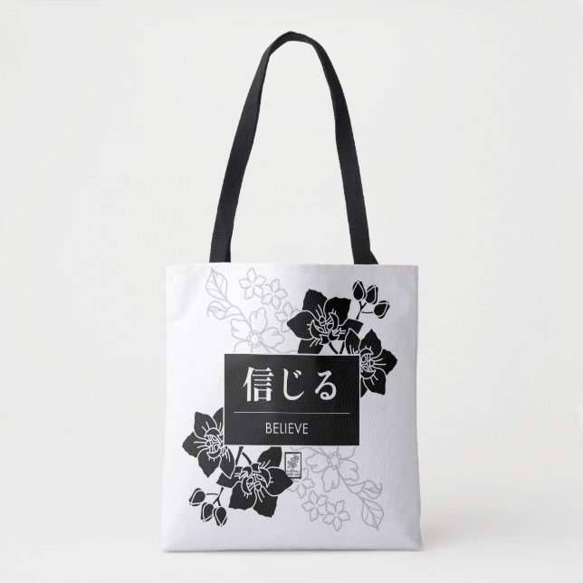 Bolso De Tela Believe (Anverso)