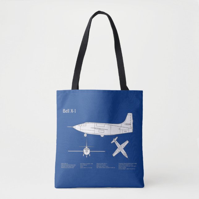 Bolso De Tela Bell X-1 - Planes de Planes de Planes de Planes de (Anverso)