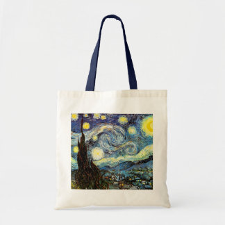 Bolso De Tela Bella Artes nocturno Van Gogh Starry