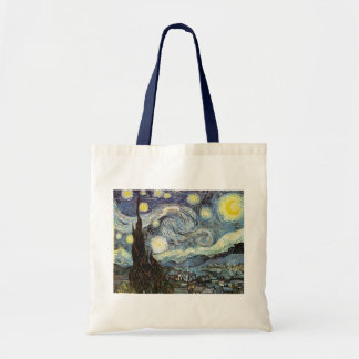 Bolso De Tela Bella Artes nocturno Van Gogh Starry