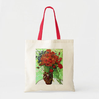 Bolso De Tela Bella Artes Red Poppies & Daisies Van Gogh