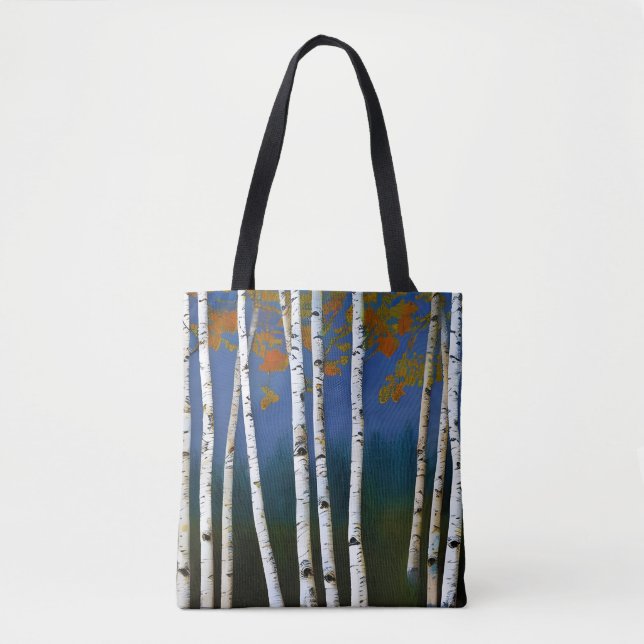 Bolso De Tela Bella Birch de Otoño (Anverso)