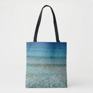 Bolso De Tela Bella tranquilidad en el mar Caribe