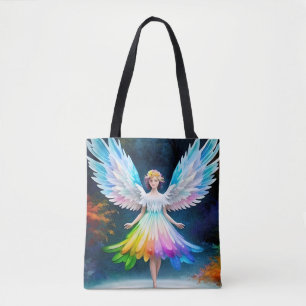 Bolso De Tela Bellas alas ángel Art-35444
