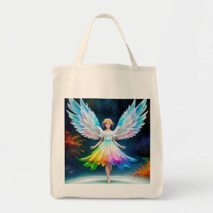 Bolso De Tela Bellas alas ángel Art-35444