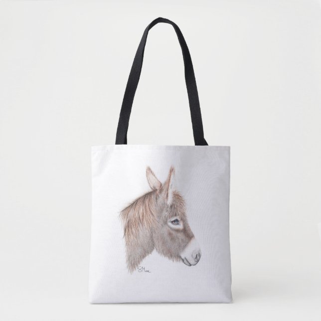 Bolso De Tela Belle Donkey Tote Bag (Anverso)
