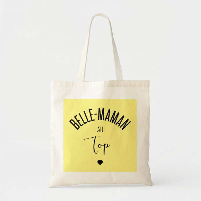 Bolso De Tela Belle maman au top (Frente)