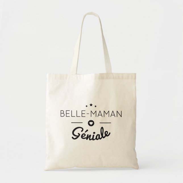 Bolso De Tela Belle maman geniale (Frente)