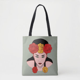 Bolso De Tela Belleza asiática