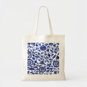Bolso De Tela Belleza azul