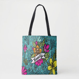 Bolso De Tela Belleza de Cojín decorativo con flores