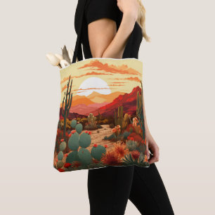BOLSO DE TELA BELLEZA DE DESIERTO #1