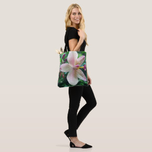 BOLSO DE TELA BELLEZA DE FLORES A COMPRAS