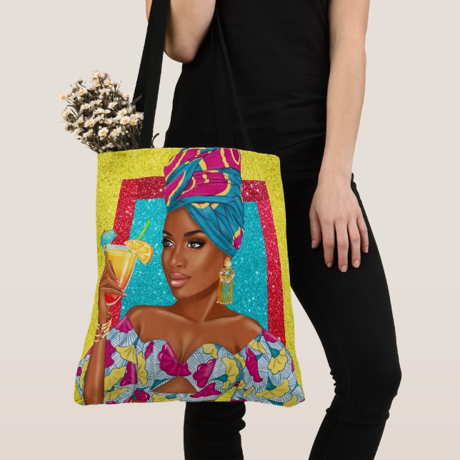 Bolso De Tela Belleza de verano (Detalle)