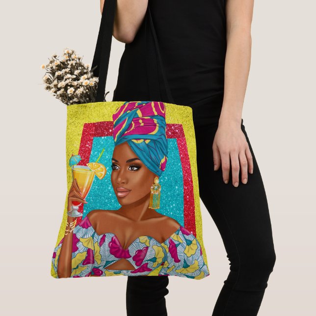 Bolso De Tela Belleza de verano (Detalle)