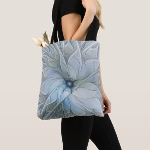 Bolso De Tela Belleza elegante arte abstracto fractal moderno fl