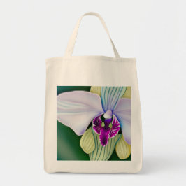 Bolso De Tela Belleza Orquídea