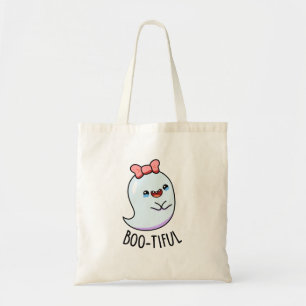Bolso De Tela Bello Chiste Femenino Pun de Halloween Fantasma 