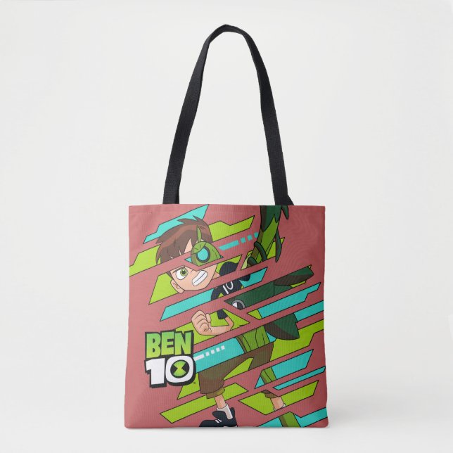 Bolso De Tela Ben 10 Transformación de ADN salvaje (Anverso)