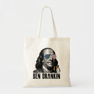 Bolso De Tela Ben Divertido bebiendo, Celebremos la alegría de l