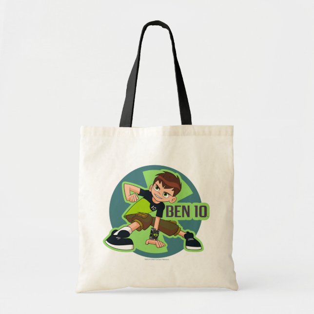 Bolso De Tela Ben Tennyson Omnitrix Gráfico (Frente)