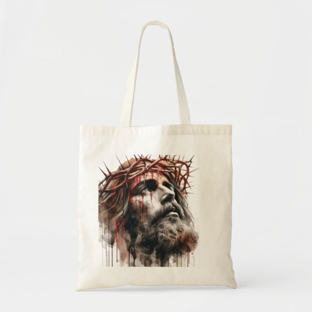 Bolso De Tela bendición de jesus (Frente)