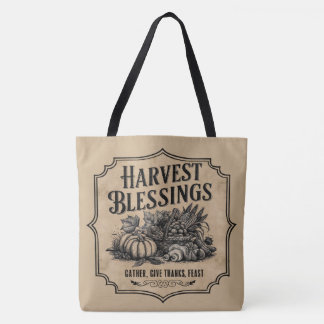 Bolso De Tela Bendición de la Cosecha