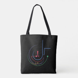 Bolso De Tela Bendiciones anuales (medianoche)